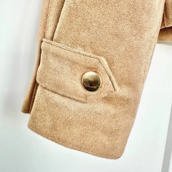 Zara Faux Suede Jacket - Size Small - Picture 4 of 10